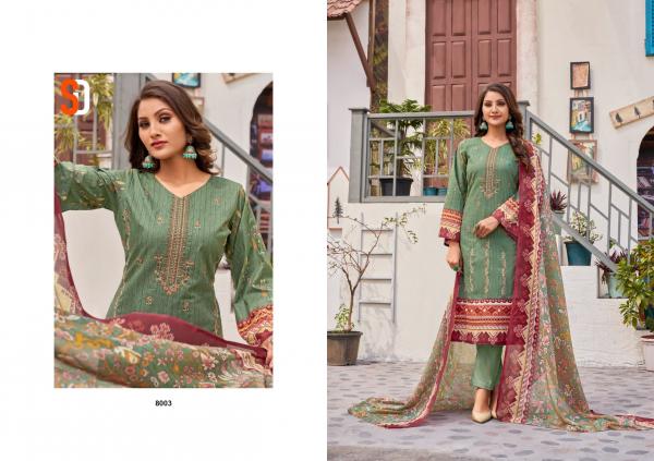 Shraddha Bin Saeed Lawn Collection Vol 8 Pakistani Suit